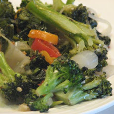 Bok Choy-Broccoli Stir-Fry