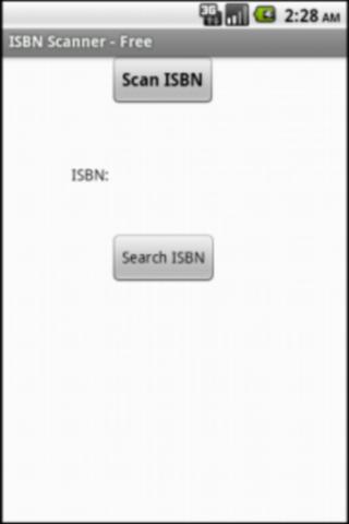 ISBN Barcode Scanner