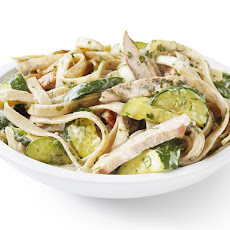 Chicken-Zucchini Alfredo