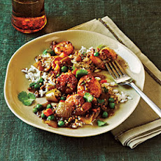 Bombay Shrimp Curry with Coconut Rice