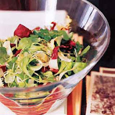 Mesclun Salad with Shallot Vinaigrette