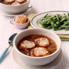 French Onion Soup with Cheese Toasts