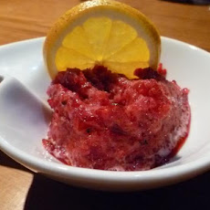 Cranberry Pineapple Sorbet