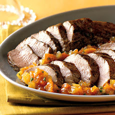 Roasted Pork Tenderloin with Kumquat-Jalapeño Marmalade
