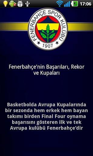 免費下載運動APP|Fenerbahçe İlk'ler ve Rekorlar app開箱文|APP開箱王