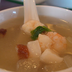 Winter Melon Soup with Dried Scallops