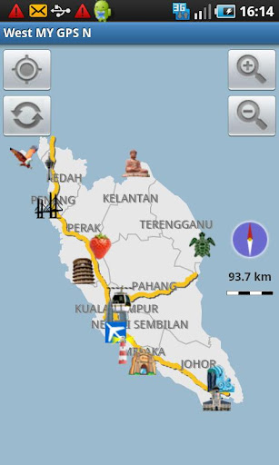 West Malaysia GPS