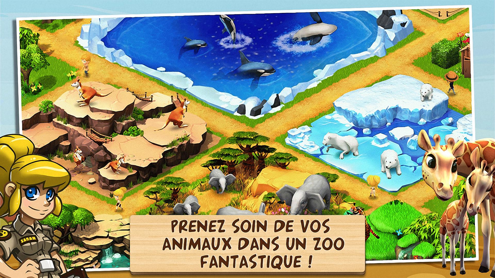 Android application Wonder Zoo: Animal rescue game screenshort