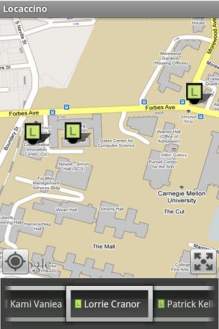 mobile-locaccino for android screenshot