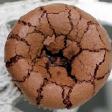Sunken Chocolate-Orange Cupcakes