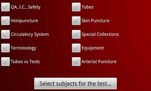 Phlebotomy Test Generator