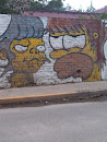 Mural Simpsons