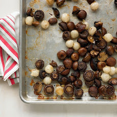 Roasted Mushrooms and Pearl Onions