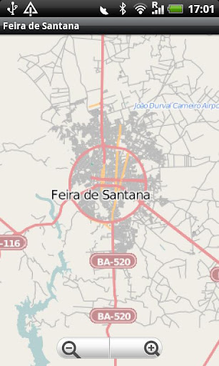 Feira de Santana Street Map