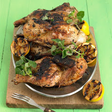 Grilled Chicken with Lemon and Oregano