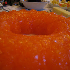Muriel's Orange Jello Dessert