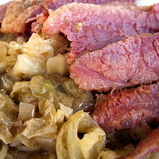 Crock Pot Corned Beef and Cabbage