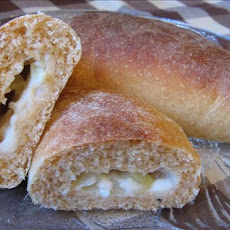 Sweet Onion and Cheese Parker House Pockets