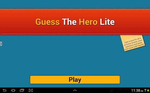 How to install Guess The Name of Hero Lite patch 1.0 apk for pc