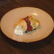 Cream Cheese, Garlic, and Chive Stuffed Chicken