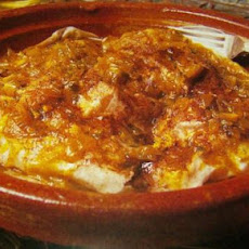 Moroccan Chicken in Pastry Leaves