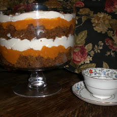 Pumpkin Gingerbread Trifle