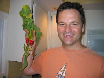 Organic Radishes from our Garden