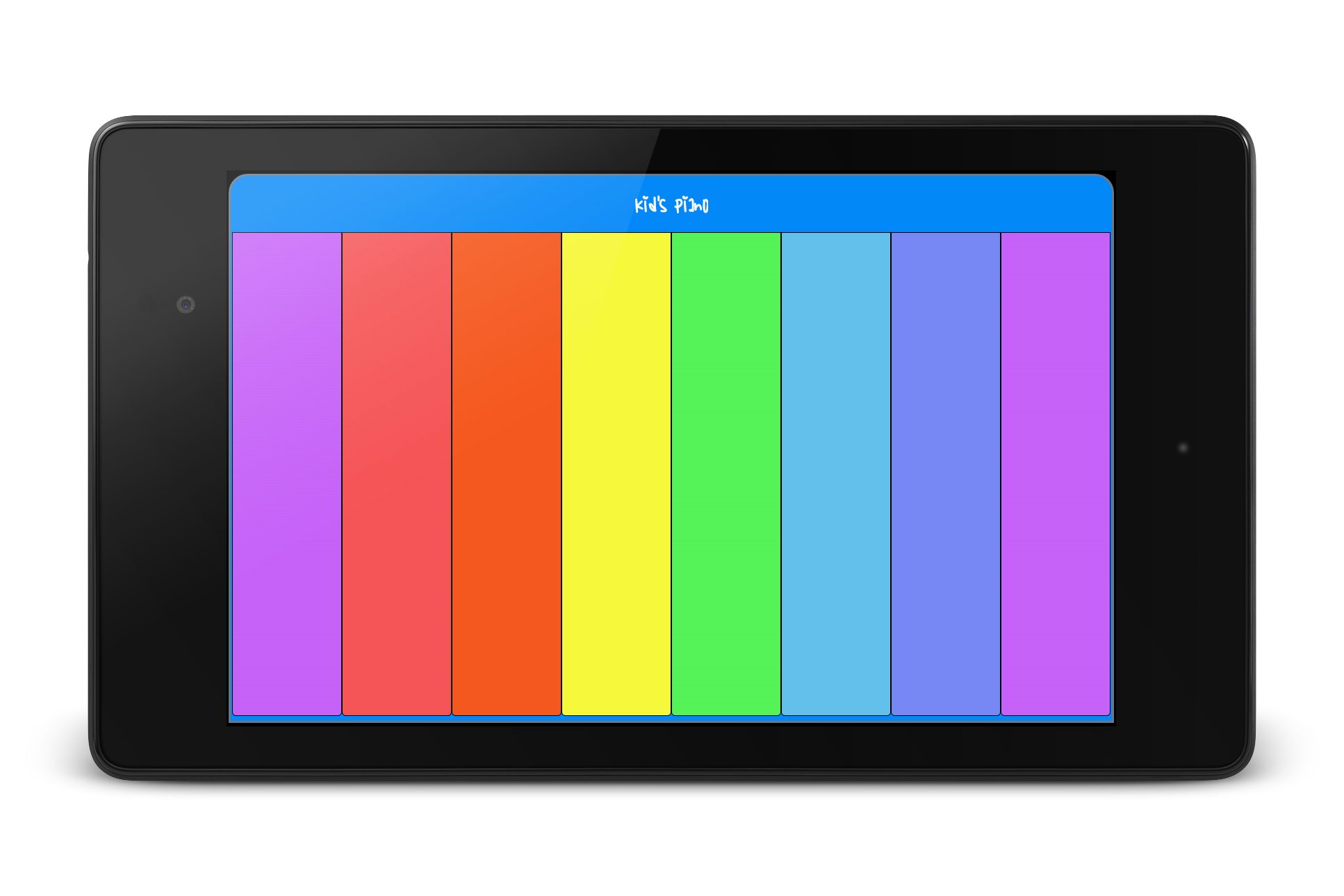 Android application Kids Piano screenshort