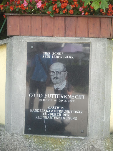 Otto Futterknecht Gedenktafel
