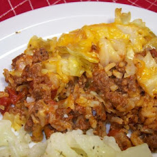 Cajun Cabbage and Beef