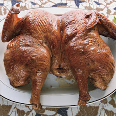 Butterflied Turkey with Fennel, Sausage, and Ricotta Stuffing