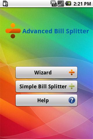 Advanced Bill Splitter