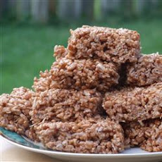 Coconut and Chocolate Rice Crispies