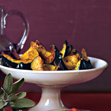 Roasted Acorn Squashes with Rosemary