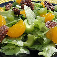 Mandarin Orange Salad With Sugared Pecans