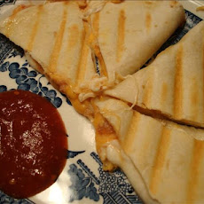 3 Cheese & Crab Quesadillas