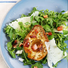 Pear Salad with Bacon and Sherry-Wine Vinaigrette