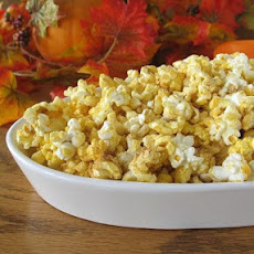 Autumn Pumpkin Popcorn