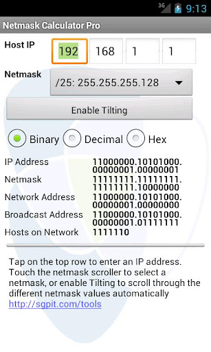 Netmask Calculator