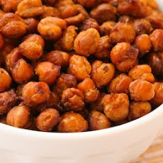 Chickpeas Roasted with Tamari and Sea Salt