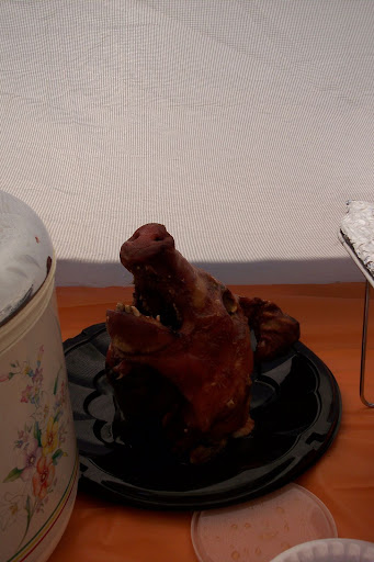 Food at a Tiojanco family party - Rice NOT optional