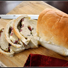Salami Swirl Bread