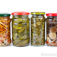 Marinated Mushrooms with Bell Peppers,And Two Dips (using this Marinade).