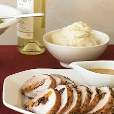 Pork Loin with Dried-Fruit and Chestnut Stuffing