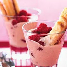 Marsala and Mascarpone Mousse with Pound Cake and Berries