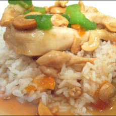 Apricot Chicken With Cashews