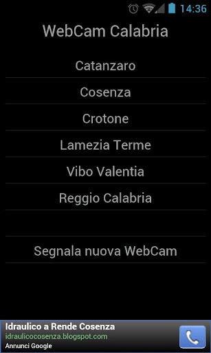 WebCamCalabria
