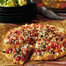 Garden Eggplant Pizza