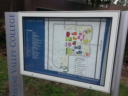 Irvine Valley College Campus Map North East