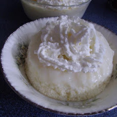 Lemon Cake Custard